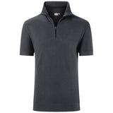 Hakro 534 Zip-Shirt Mikralinar ECO – karbongrau