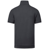 Hakro 534 Zip-Shirt Mikralinar ECO – karbongrau