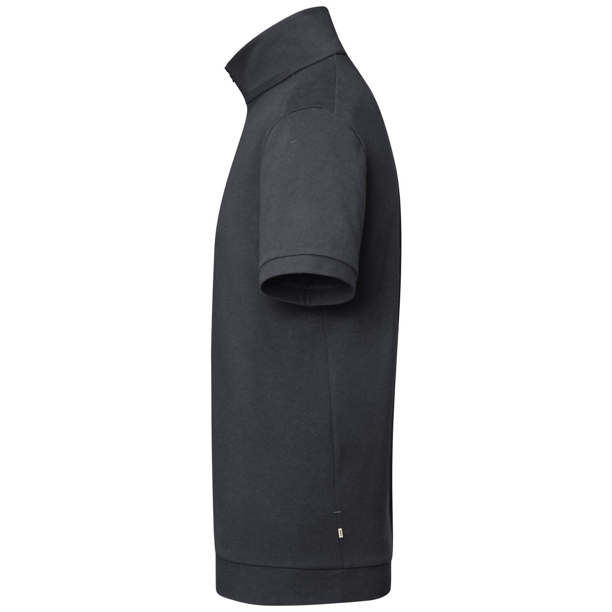 Hakro 534 Zip-Shirt Mikralinar ECO – karbongrau