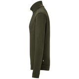 Hakro 535 Langarm-Zip-Shirt Mikralinar ECO – olive