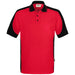 Hakro 539 Contrast Poloshirt Mikralinar ECO – rot