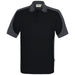 Hakro 539 Contrast Poloshirt Mikralinar ECO – schwarz