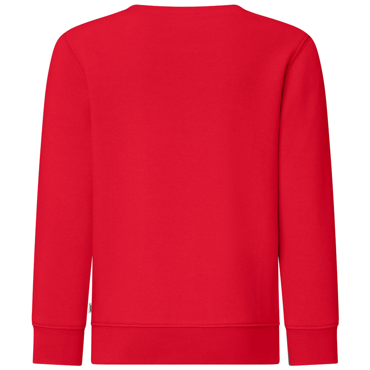 Hakro 541 Kinder Sweatshirt Bio-Baumwolle – rot