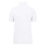 Hakro Damen 334 Zip-Shirt Mikralinar ECO – weiß