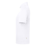 Hakro Damen 334 Zip-Shirt Mikralinar ECO – weiß