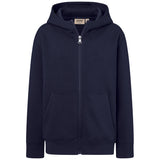 Hakro 565 Kinder Sweatjacke Bio-Baumwolle – tinte