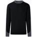 Hakro 549 Sweatshirt Contrast Mikralinar ECO – schwarz