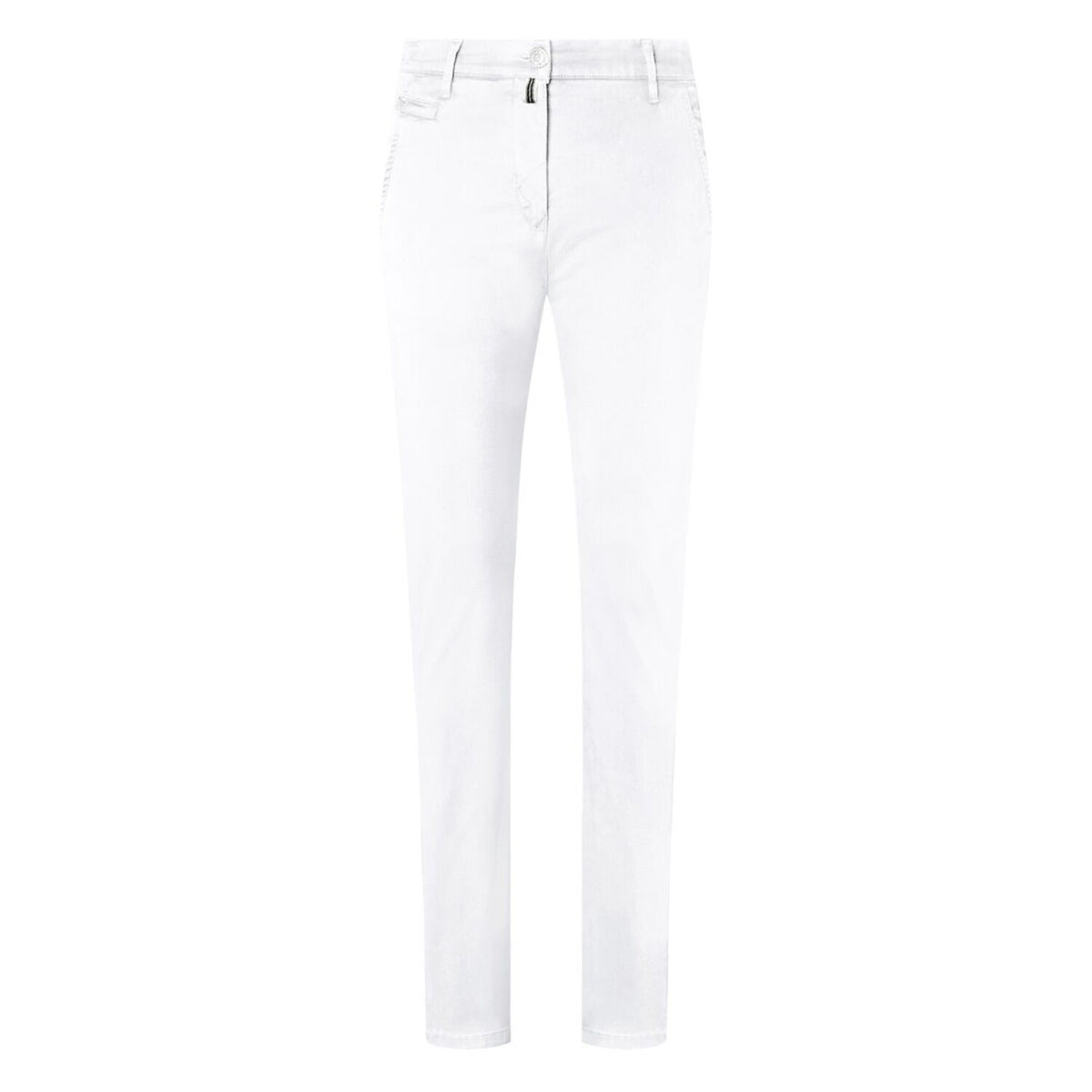 Hakro Damen 706 Chinohose X-Stretch – weiß