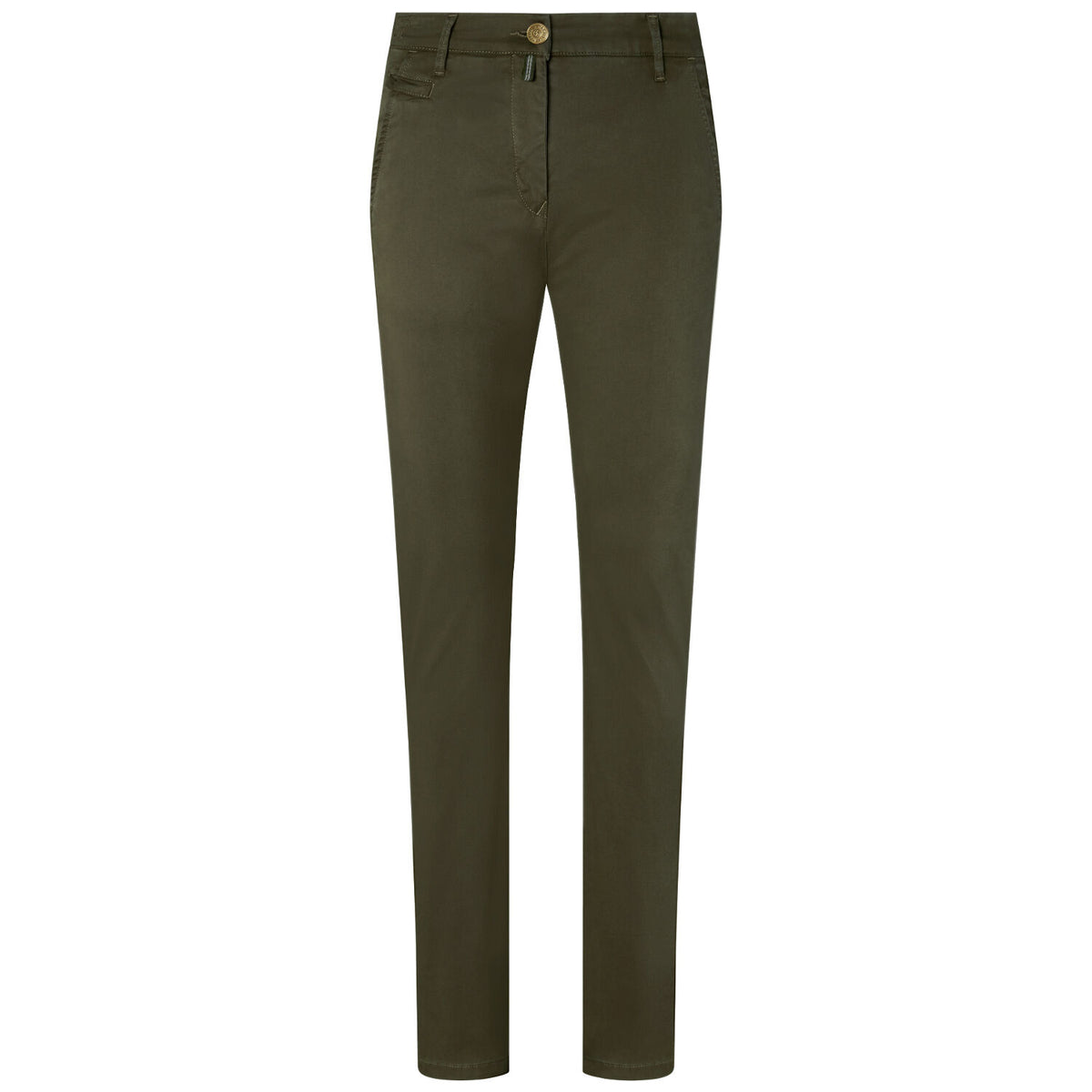 Hakro Damen 706 Chinohose X-Stretch – olive