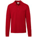 Hakro 817 Langarm Poloshirt Mikralinar ECO – rot