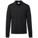 Hakro 817 Langarm Poloshirt Mikralinar ECO – schwarz