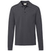 Hakro 817 Langarm Poloshirt Mikralinar ECO – karbongrau
