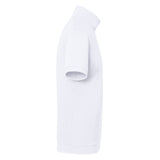 Hakro 534 Zip-Shirt Mikralinar ECO – weiß