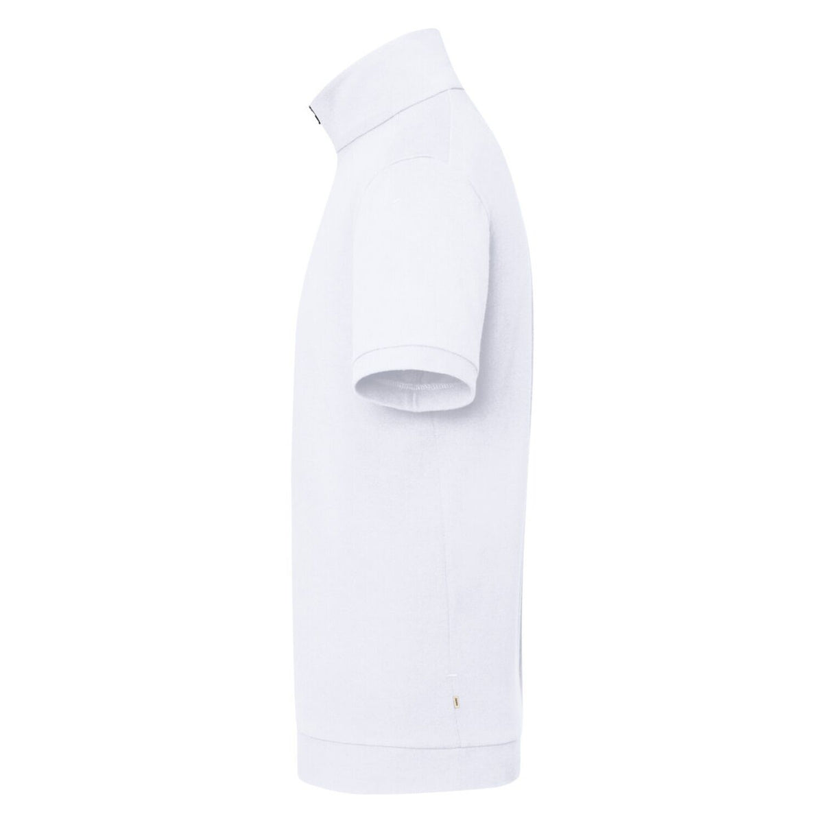 Hakro 534 Zip-Shirt Mikralinar ECO – weiß