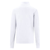 Hakro 535 Langarm-Zip-Shirt Mikralinar ECO – weiß