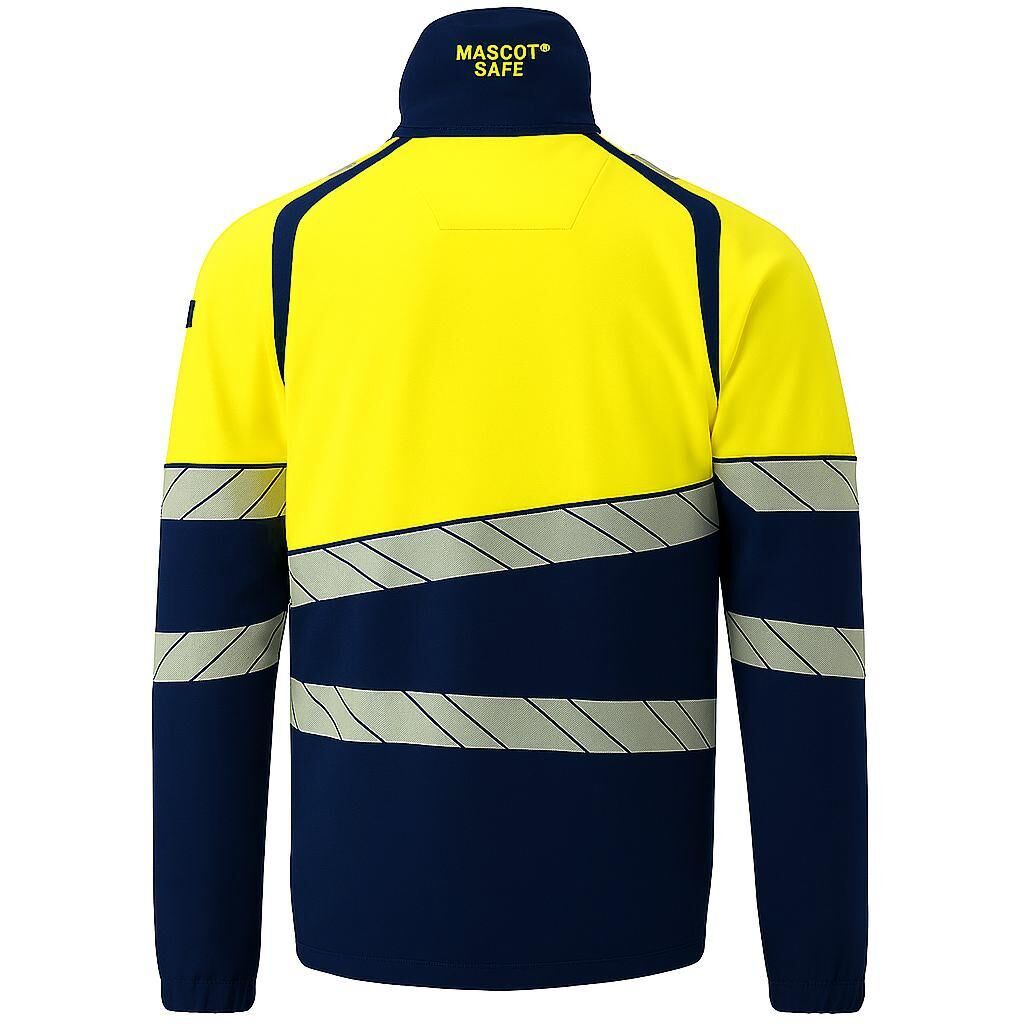 Mascot Accelerate Safe Warnschutz-Fleecejacke – marine/leuchtgelb