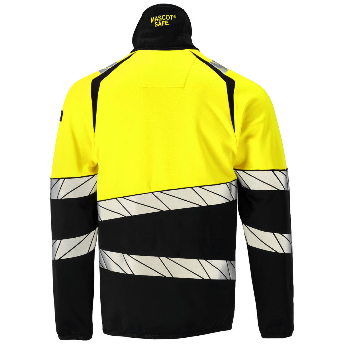 Mascot Accelerate Safe Warnschutz-Fleecejacke – schwarz/leuchtgelb