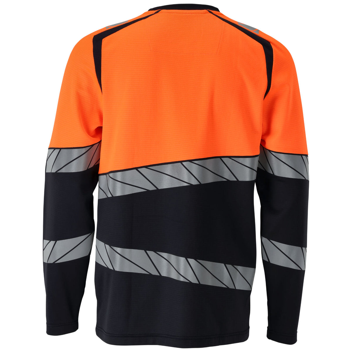 Mascot Accelerate Safe Warnschutz-Langarmshirt – marine/leuchtorange