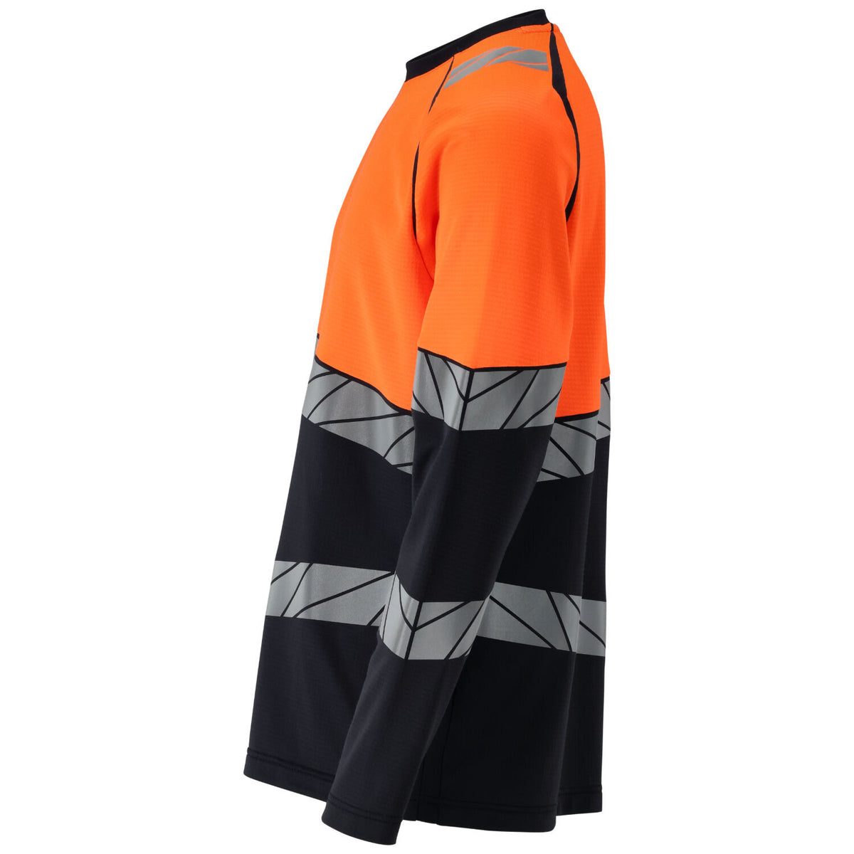 Mascot Accelerate Safe Warnschutz-Langarmshirt – marine/leuchtorange