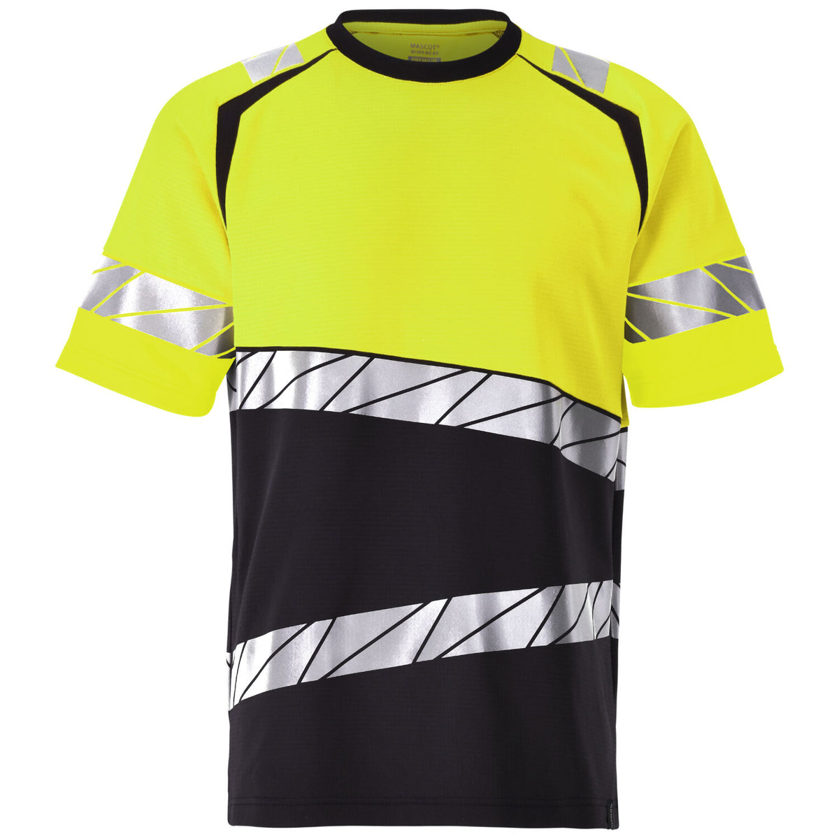 Mascot Accelerate Safe Warnschutz T-Shirt 25082-771 – schwarz/leuchtgelb