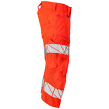 Mascot Ac Safe Warnschutz-Dreiviertel-Stretchhose – hi-vis rot