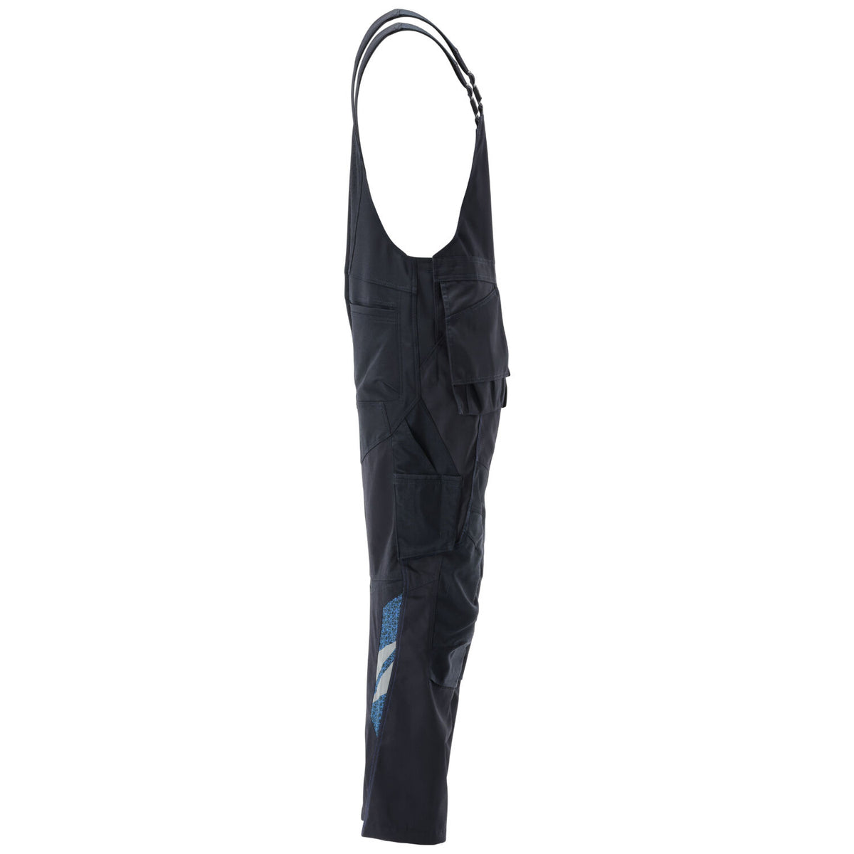 Mascot Accelerate Stretch-Latzhose marine – blau