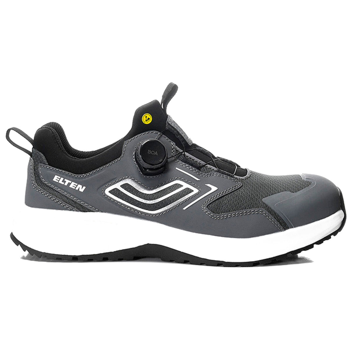 Elten Cyclone Xxsw S1PS Sicherheitshalbschuhe grau – grau