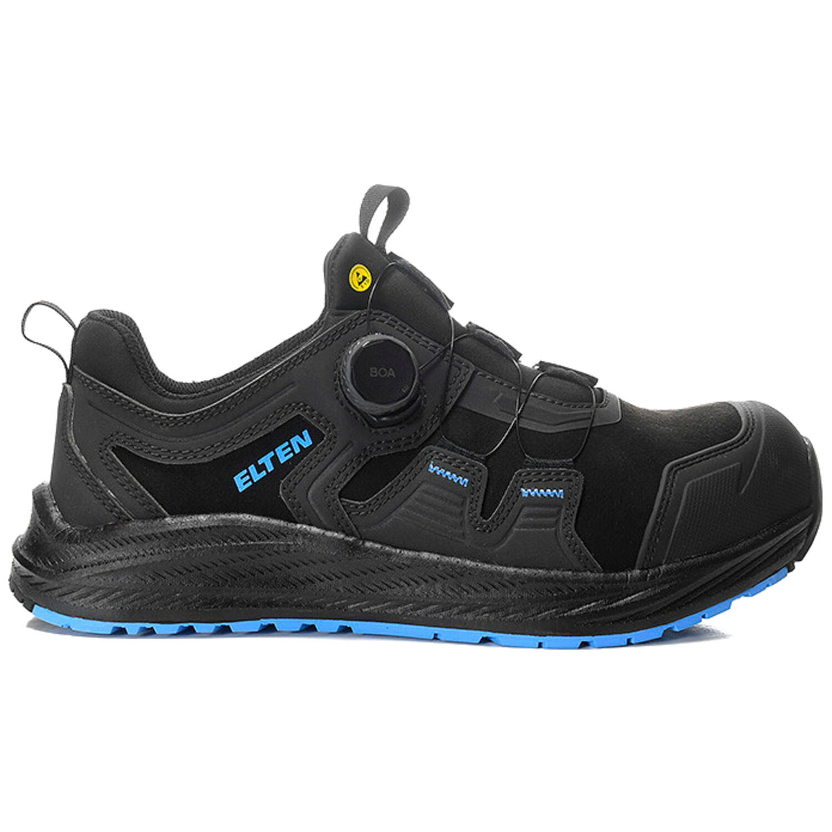 Elten Ivar Xxnf BOA S3S Sicherheitshalbschuhe schwarz – schwarz