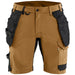 Blåkläder 1702 Arbeitsshorts – braun/schwarz