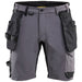 Blåkläder 1702 Arbeitsshorts – grau/schwarz