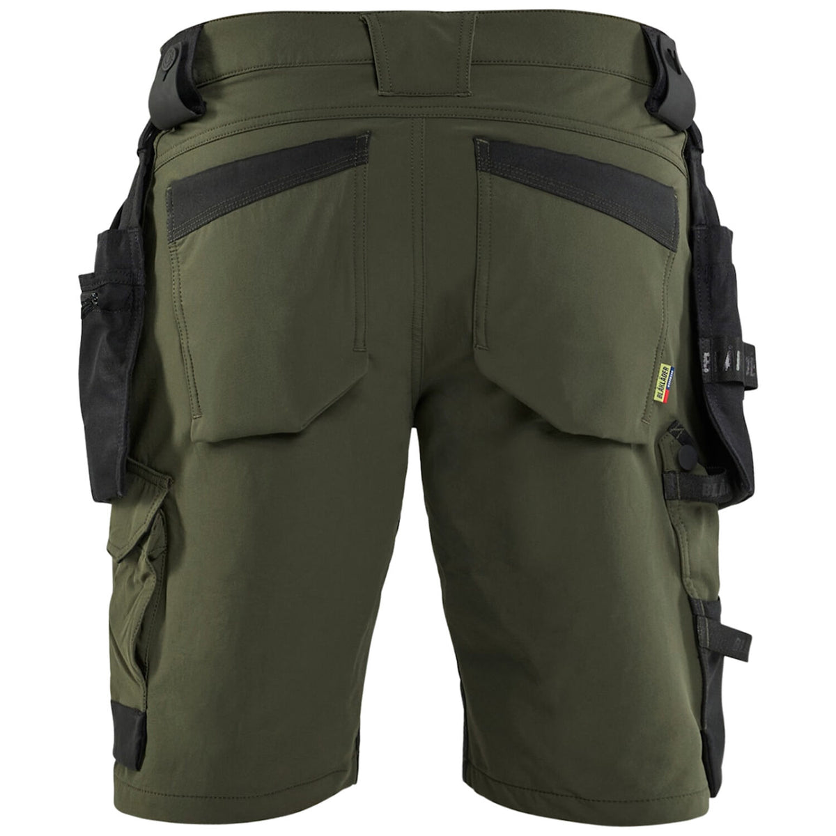 Blåkläder 1702 Arbeitsshorts – waldgrün/schwarz