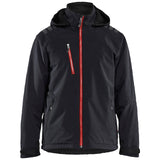 Blåkläder 4750 Softshell Winterjacke – schwarz/rot