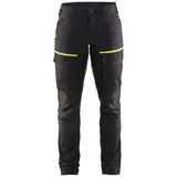 Blåkläder Damen 7166 Service Arbeitshose – schwarz/gelb