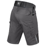 Kübler Reforce Stretch-Shorts – dunkelgrau/schwarz