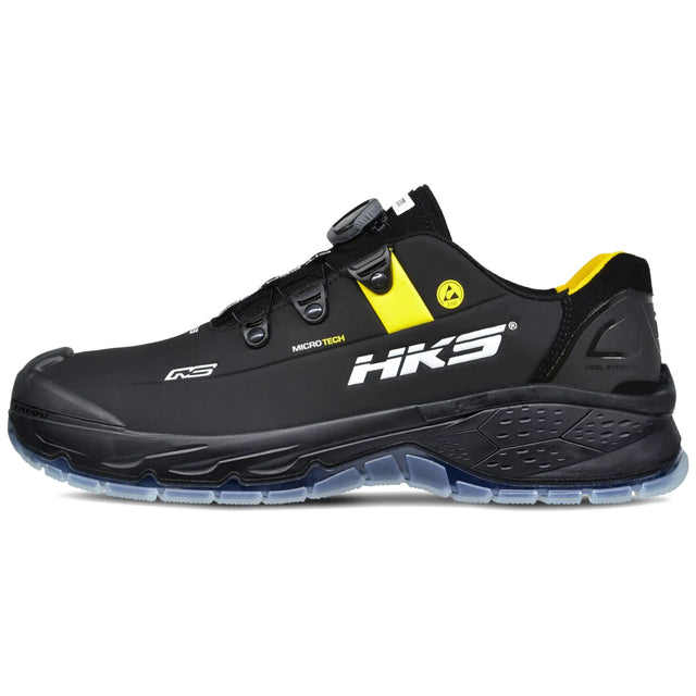HKS RS 270 BOA S3 Sicherheitshalbschuhe schwarz – schwarz