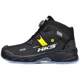 HKS RS 275 BOA S3 Sicherheitshochschuhe schwarz – schwarz