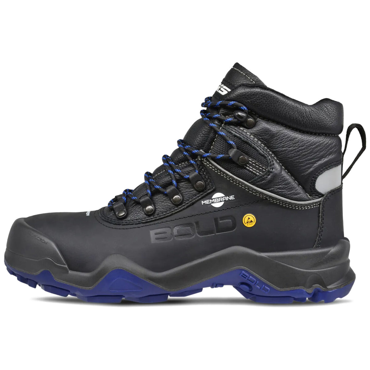HKS Delta 1 NTP DRY S3 Sicherheitshochschuhe schwarz – schwarz