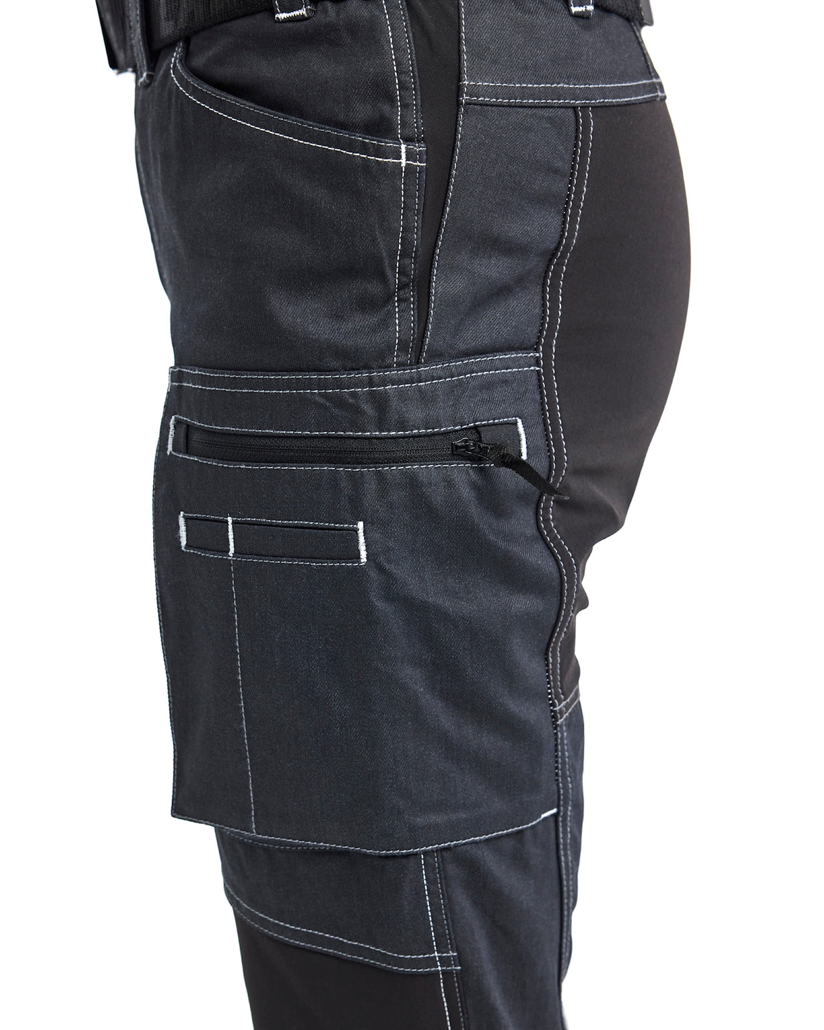 Blåkläder Damen 7159 Jeans Stretch Servicehose – marine/schwarz