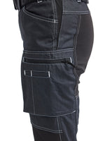 Blåkläder Damen 7159 Jeans Stretch Servicehose – marine/schwarz
