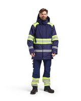 Blåkläder 4485 Warnschutz Winterparka Kl. 1 – marine/gelb