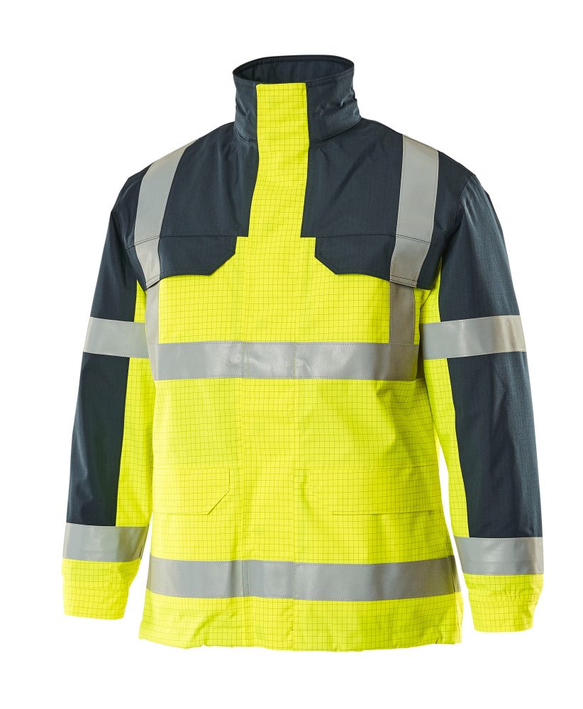 Mascot Lungern Multisafe Multinorm Jacke – gelb/marine