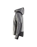 Blåkläder 5940 Strickjacke – grau-melange/schwarz