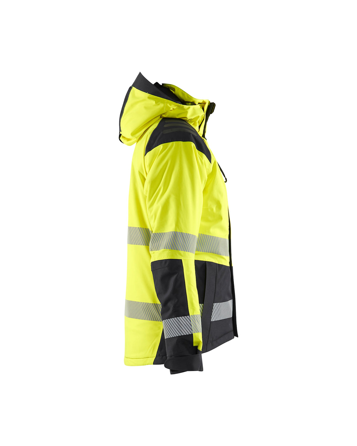 Blåkläder Damen 4456 Warnschutz Winterjacke Kl 2 – gelb/schwarz