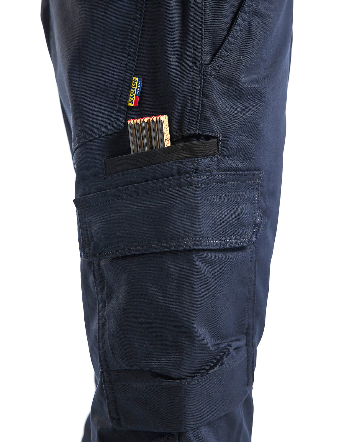 Blåkläder 1448 Industrie Stretch Bundhose – dunkelmarine/schwarz