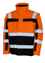 Mascot Loreto Safe Compete Pilotjacke – fluor orange/marine