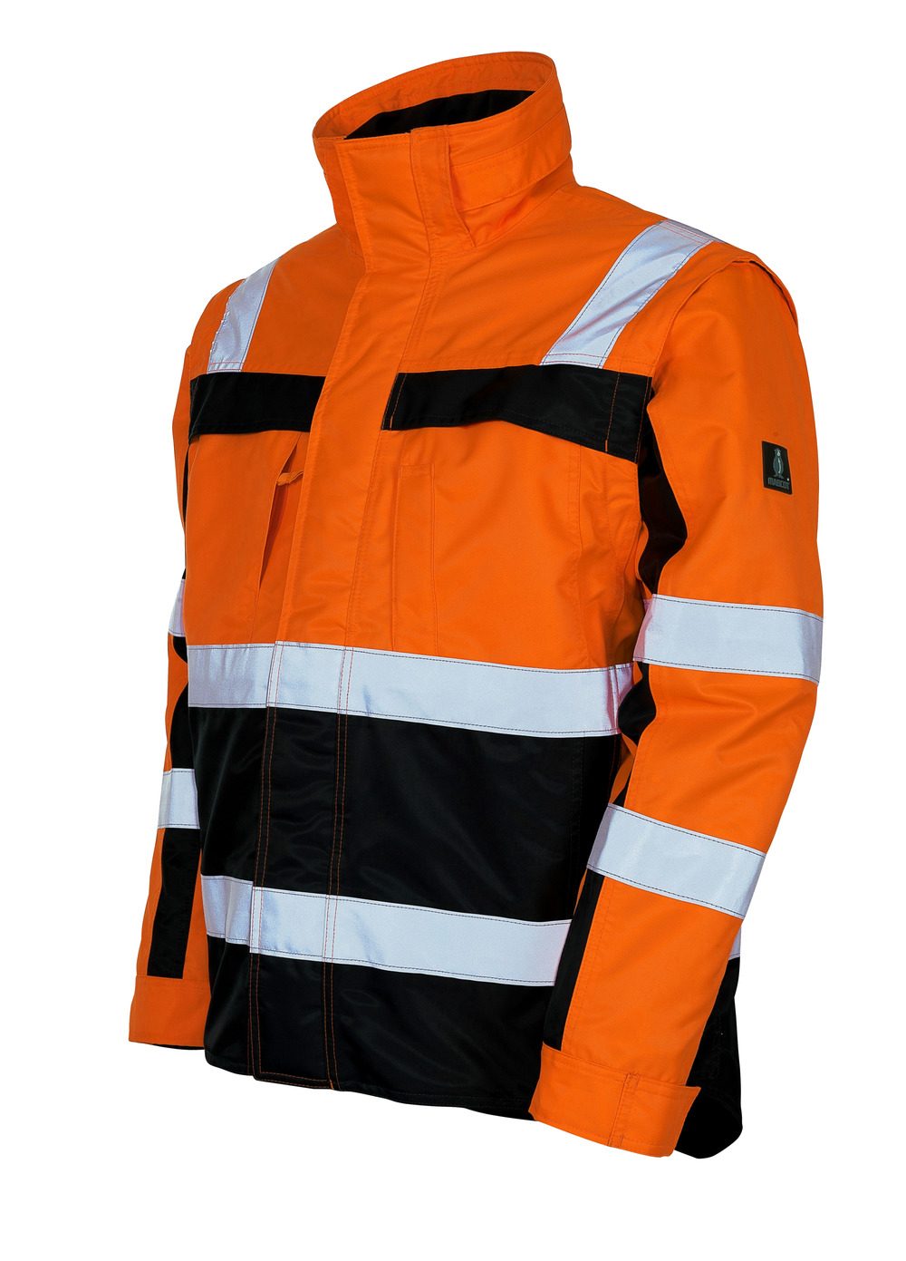 Mascot Loreto Safe Compete Pilotjacke – fluor orange/marine