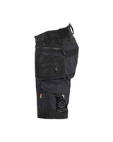 Blåkläder Striker Stretch Shorts – schwarz/schwarz