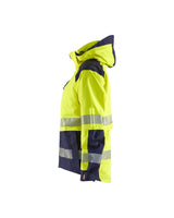 Blåkläder Damen 4436 Warnschutz Regenjacke Kl. 2 – gelb/marine