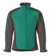 Mascot Dresden Unique zweifarbig Softshelljacke – grün/schwarz