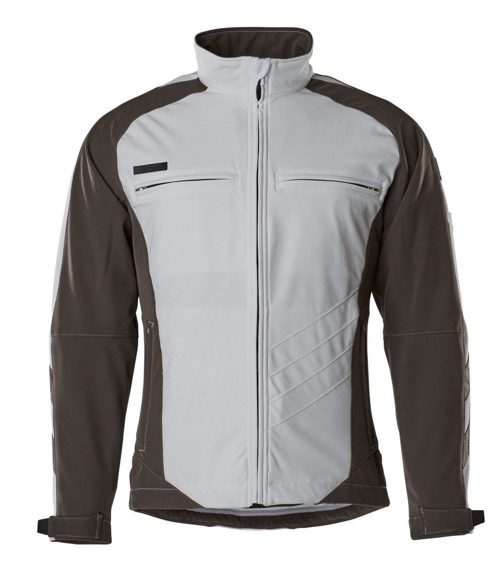 Mascot Dresden Unique zweifarbig Softshelljacke – weiß/anthrazit